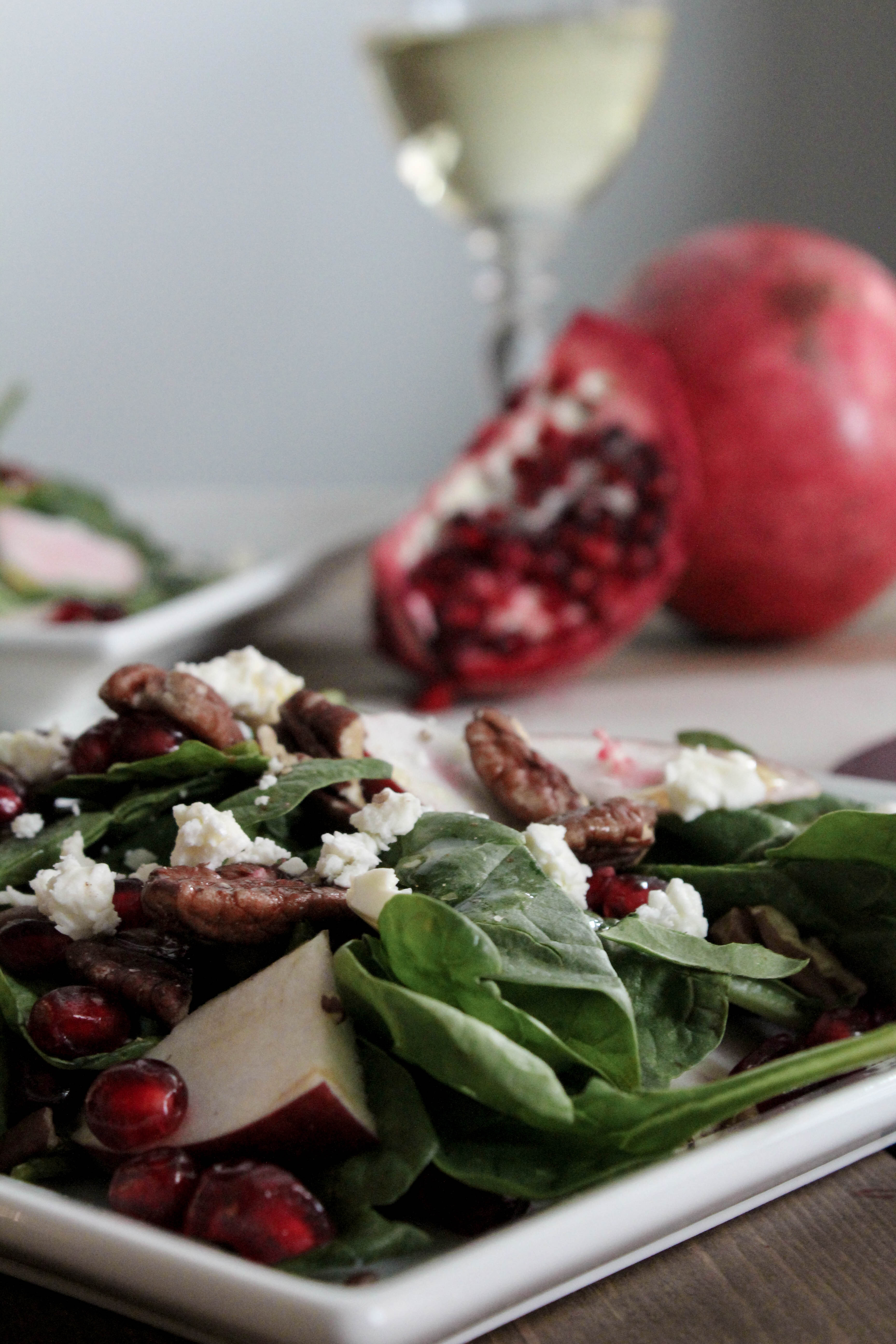 Pomegranate Apple Salad