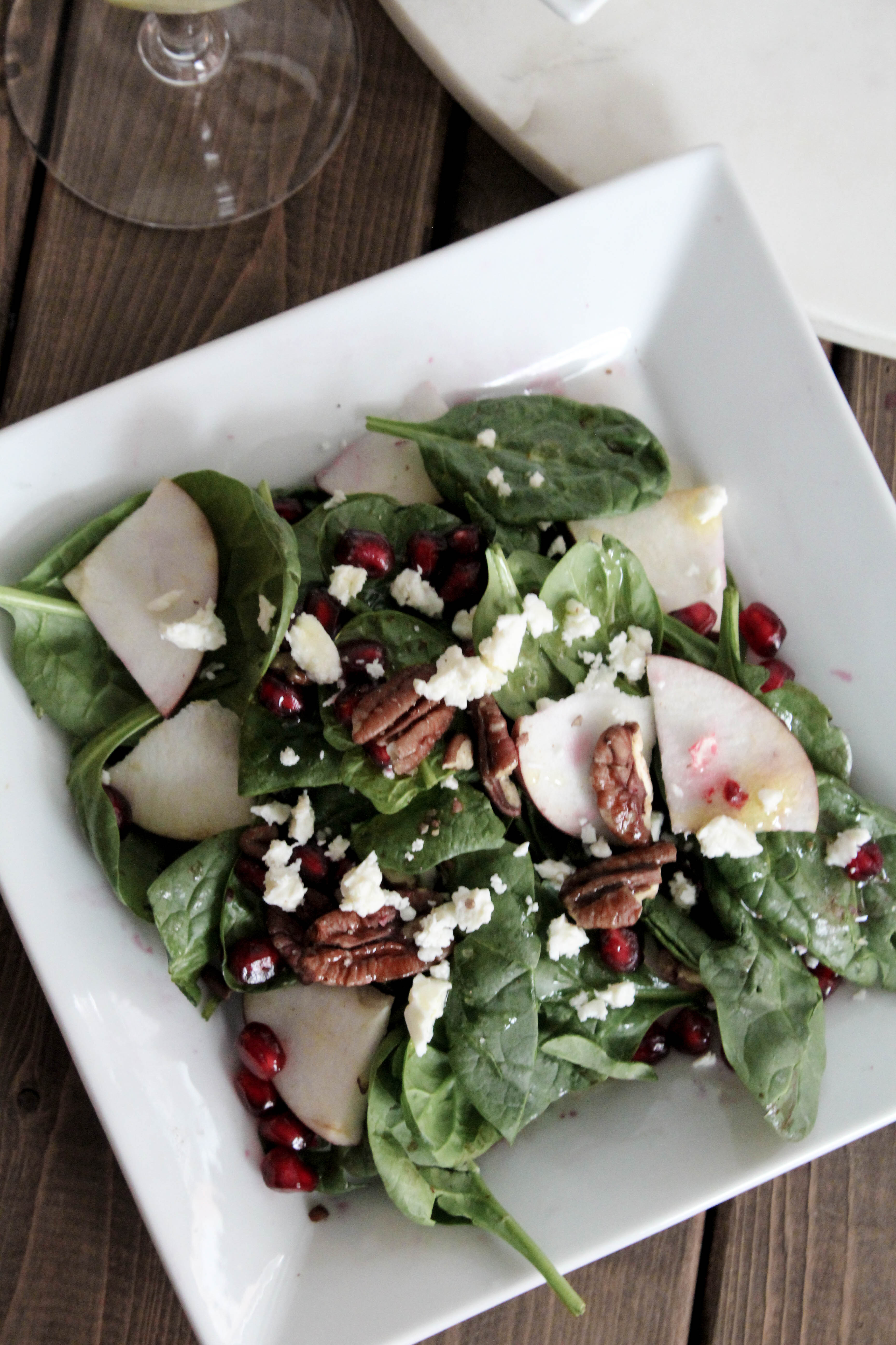 Pomegranate Apple Salad